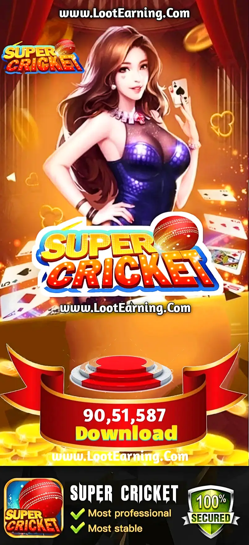 Super Cricket Rummy Game