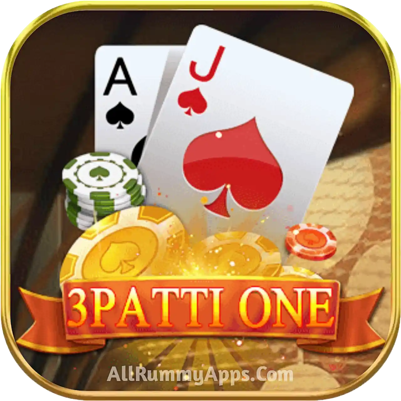 3 Teen Patti One Logo